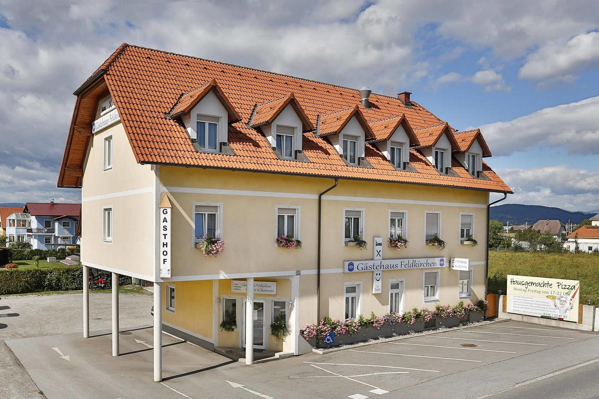 Restaurant Gaestehaus Feldkirchen Feldkirchen bei Graz Exterior photo