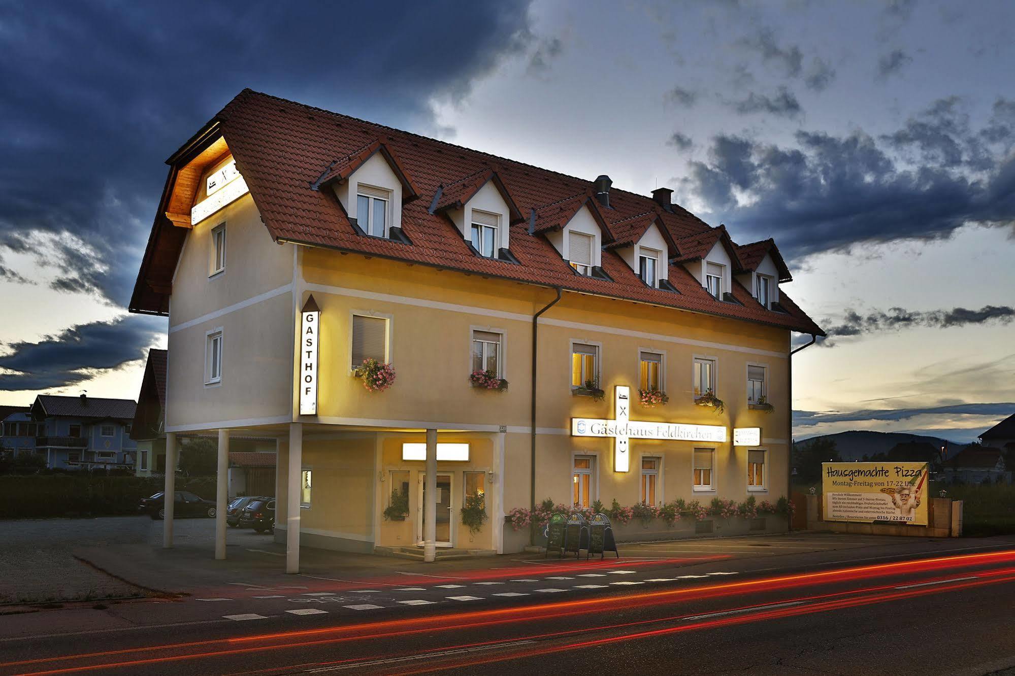Restaurant Gaestehaus Feldkirchen Feldkirchen bei Graz Exterior photo